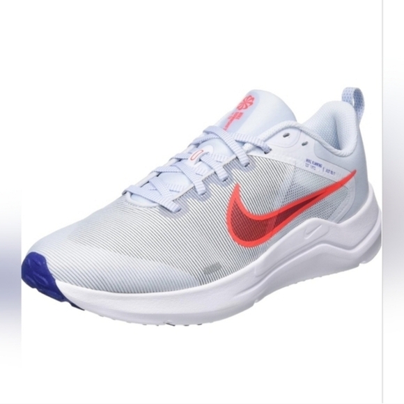 NWT Nike Downshifter 12 Men's Running Shoes Grey Crimson Size 9.5 - Picture 11 of 12